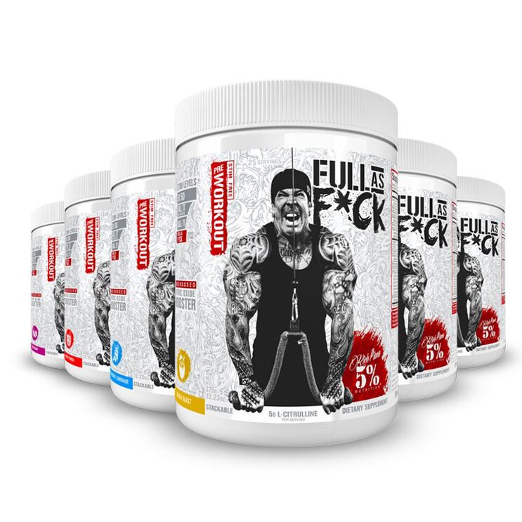 Rich Piana 5% Nutrition Full as F*ck